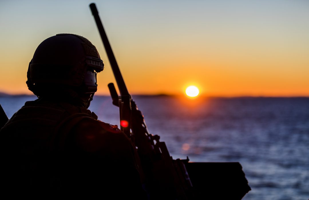 Bild från Nato-övningen Trident juncture tidigare i år.