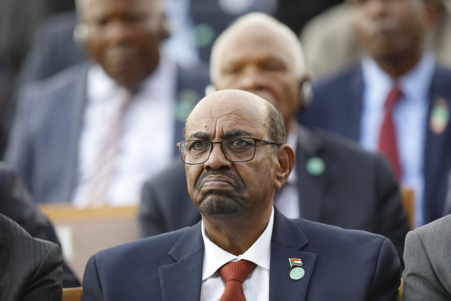 Sudans sittande president Omar al-Bashir.