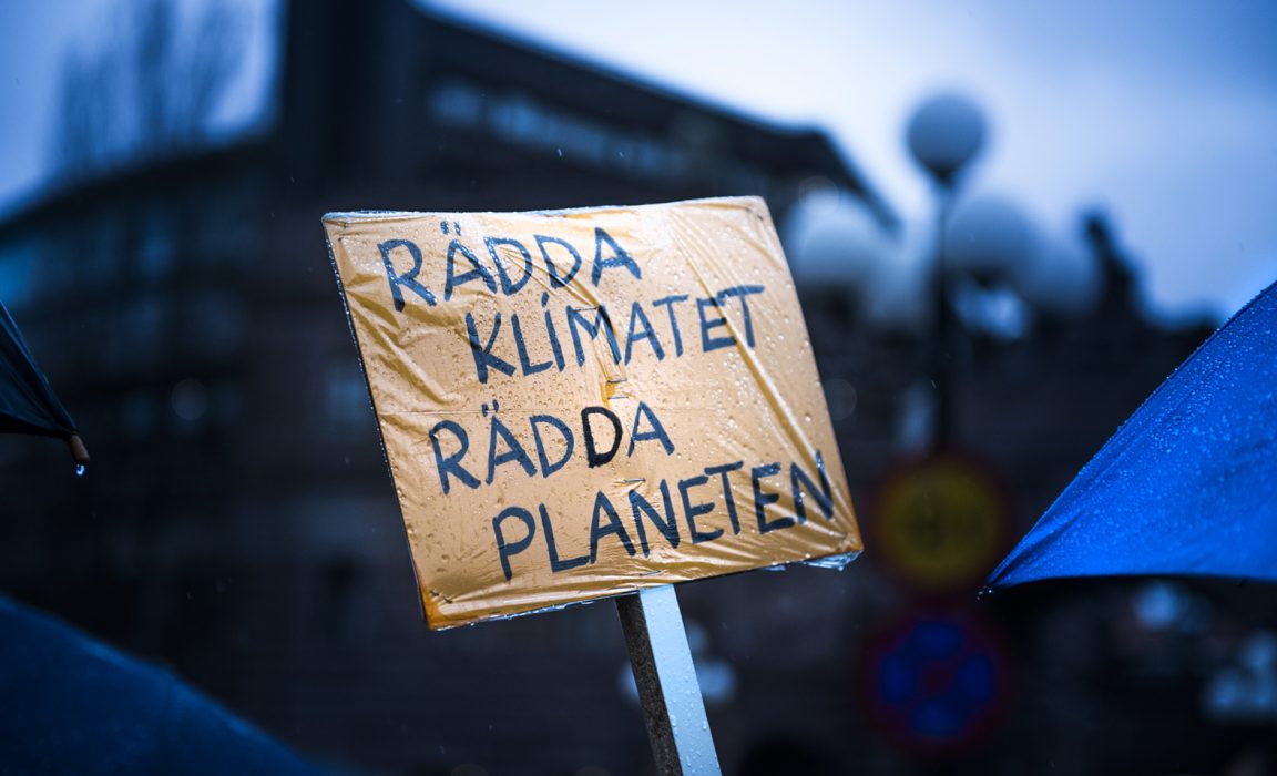Under fredagen planerades manifestationer i över hundra svenska städer för uppmärksamhet kring klimatfrågan.