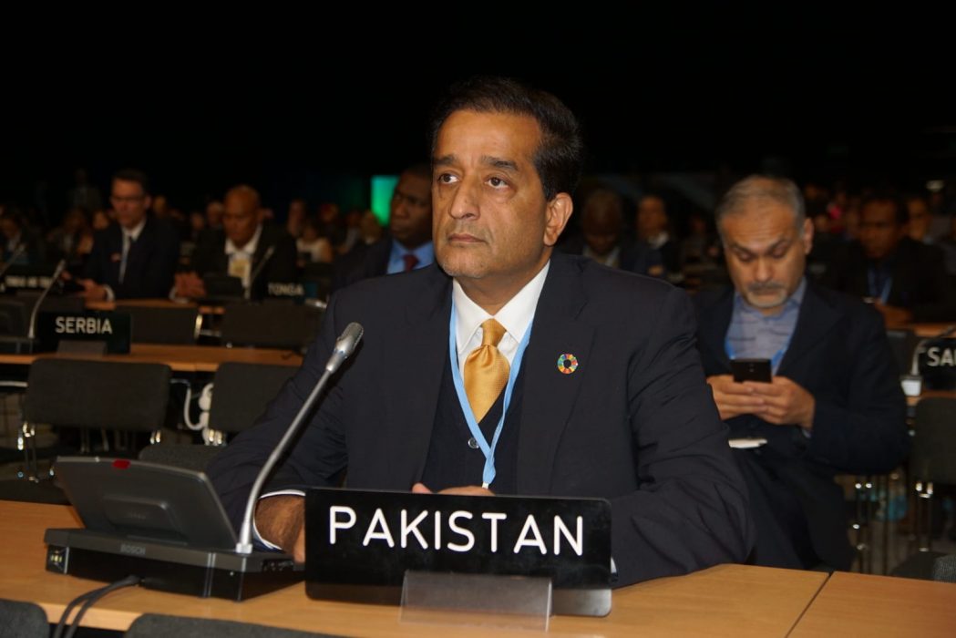 Malik Amin Aslam, premiärministerns rådgivare i frågor om klimatförändringar