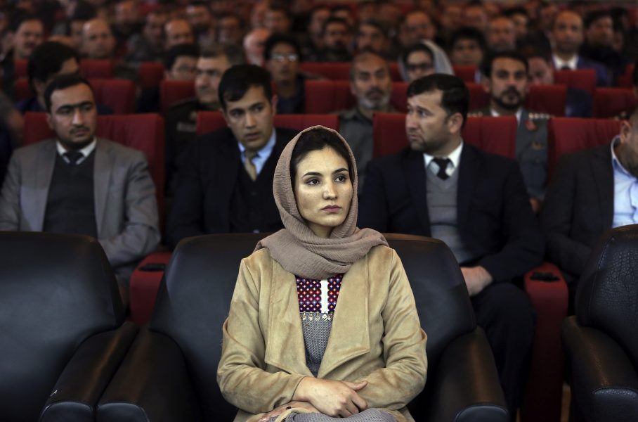 26-åriga Hosna Jalil blev nyligen den fösta kvinnan att utses till en högre post på Afghanistans inrikesdepartement.