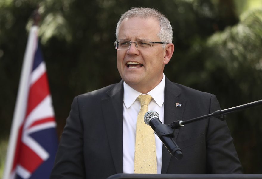 Australiens premiärminister Scott Morrison får stå till svars för politiska beslut om flodsystemet Murray-Darling.
