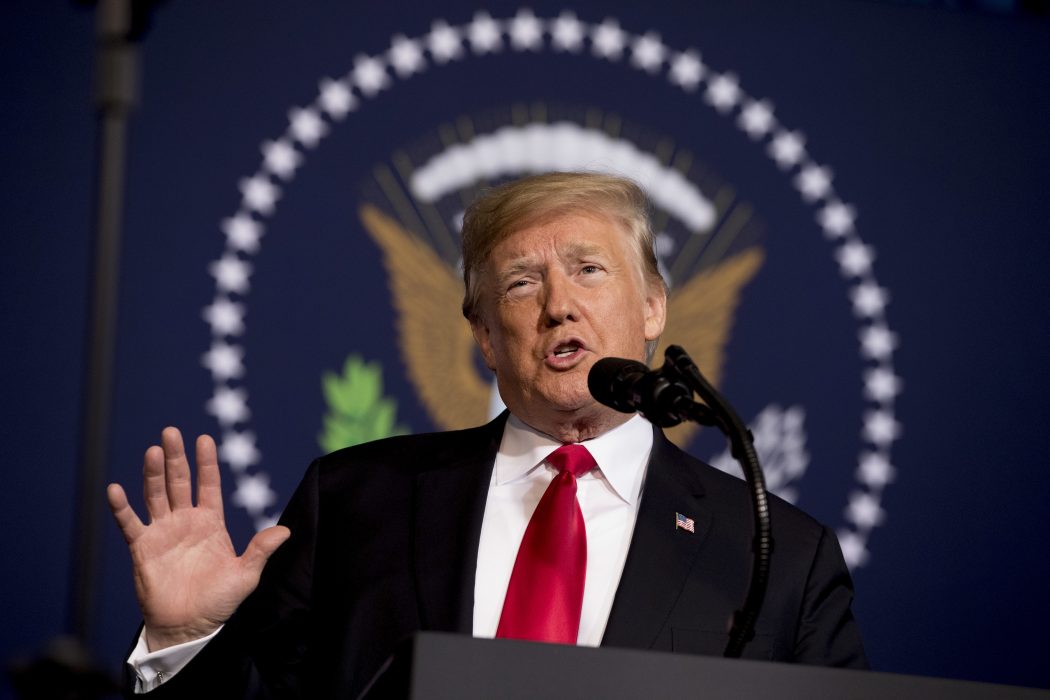 Andrew Harnik | USA:s president Donald Trump.