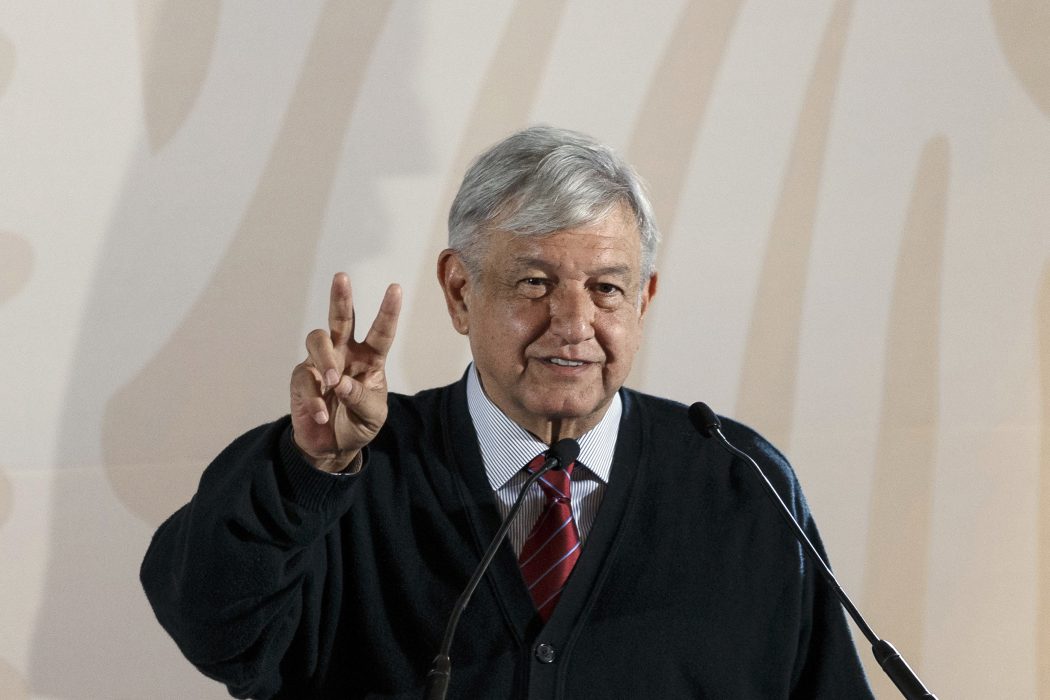 Mexikos president Andrés Manuel López Obrador.