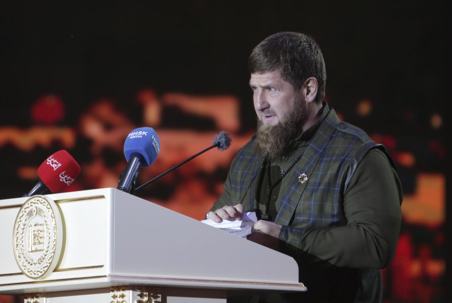 Tjetjeniens ledare Ramzan Kadyrov.