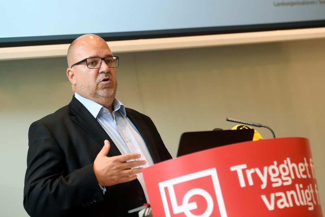 Karl-Petter Thorwaldsson, LO-ordförande.