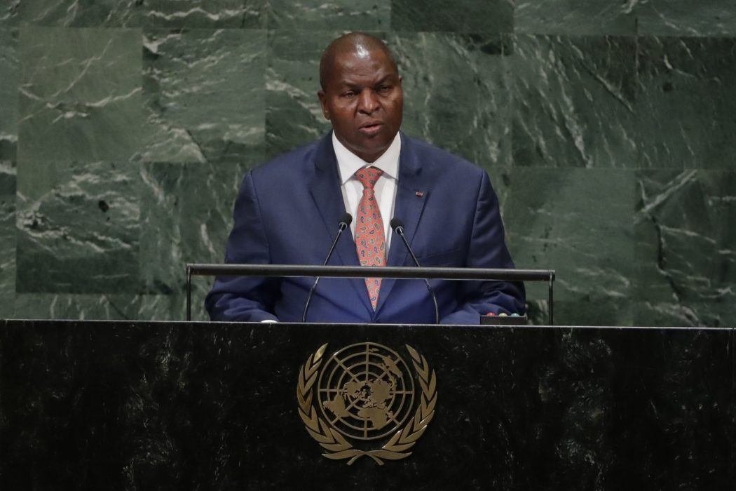 Faustin-Archange Touadéra, president i Centralafrikanska republiken.