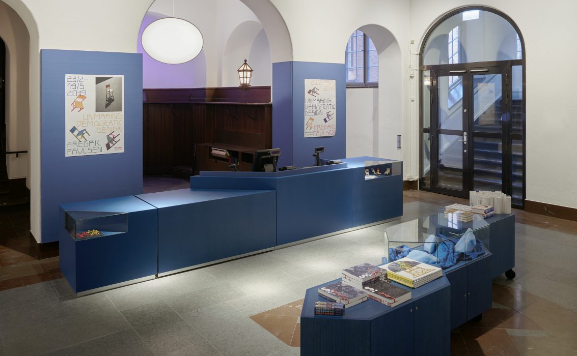 Foajén i Röhsska museet som nyöppnar på lördag.