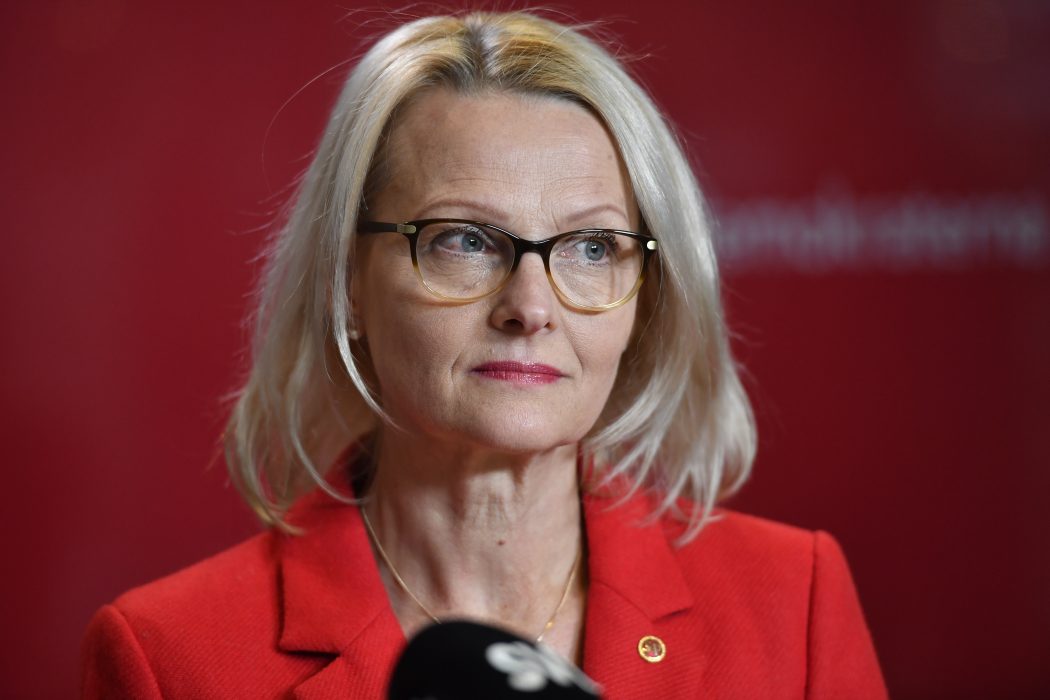 Henrik Montgomery/TT | Heléne Fritzon, tidigare socialdemokratisk migrationsminister, blir av allt att döma EU-parlamentariker i vår.