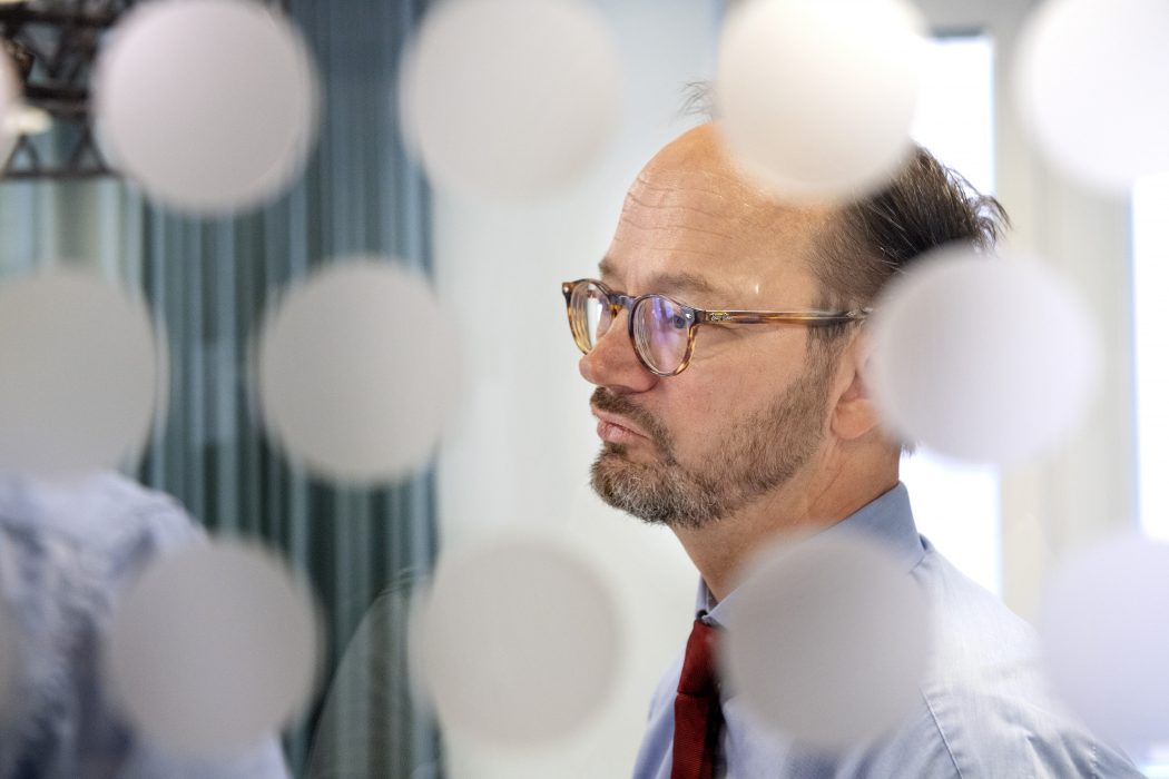 Jessica Gow/TT | Infrastrukturminister Tomas Eneroth (S).