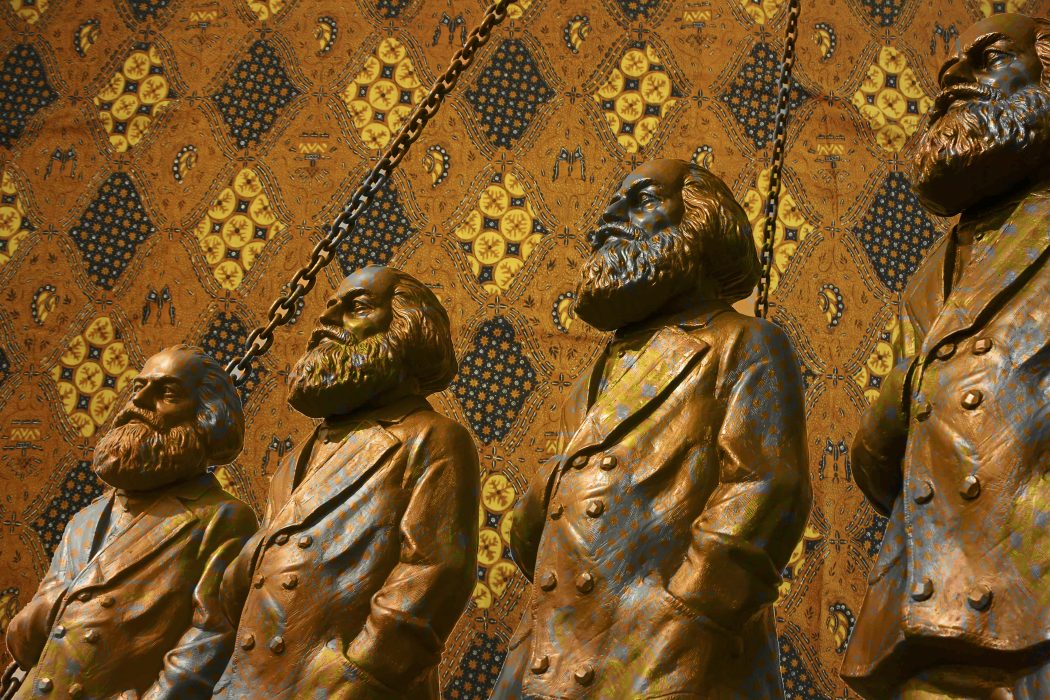Marx har väldigt lite med batik att göra.