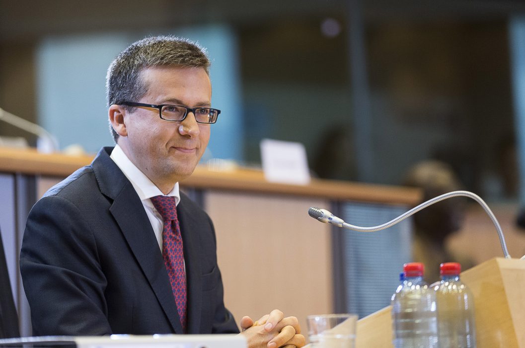 EU:s forskningskommissionär Carlos Moedas.