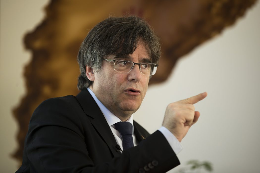 Kataloniens tidigare regionpresident Carles Puigdemont.