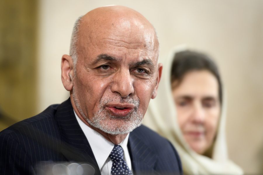Afghanistans nuvarande president Ashraf Ghani.