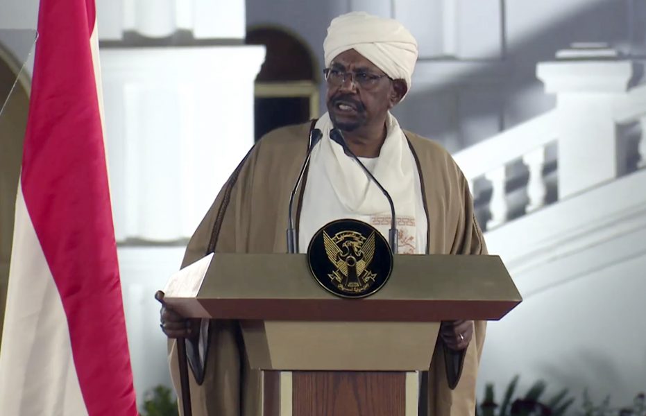 Sudans president Omar al-Bashir.