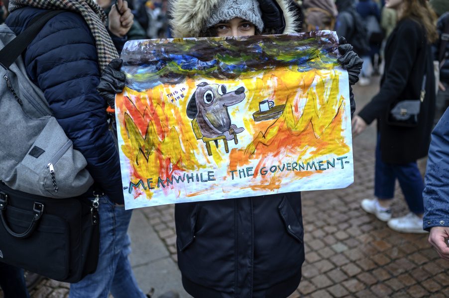 Den 15 mars strejkade tusentals människor runt om i Sverige för klimatet.