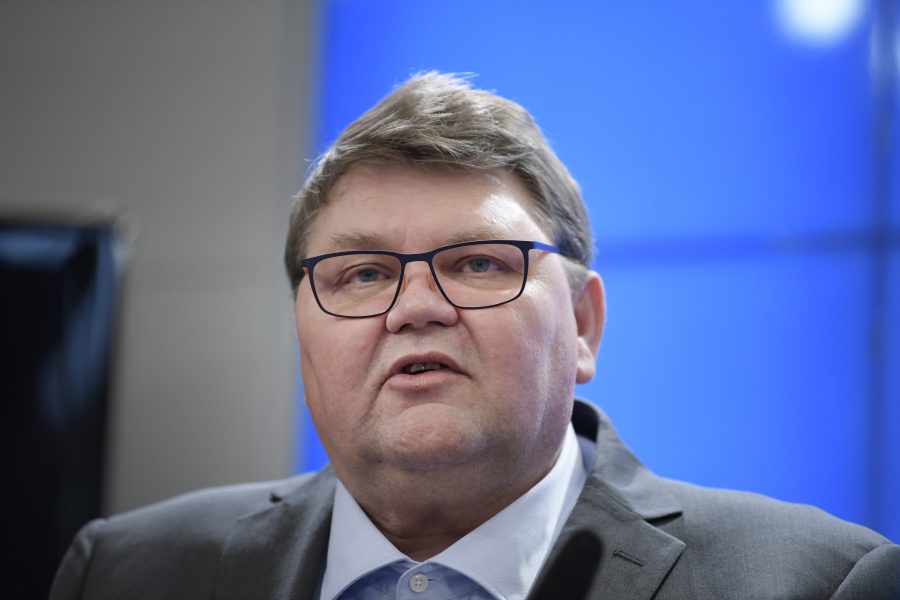Sverigedemokraternas toppnamn i EU-valet, Peter Lundgren.
