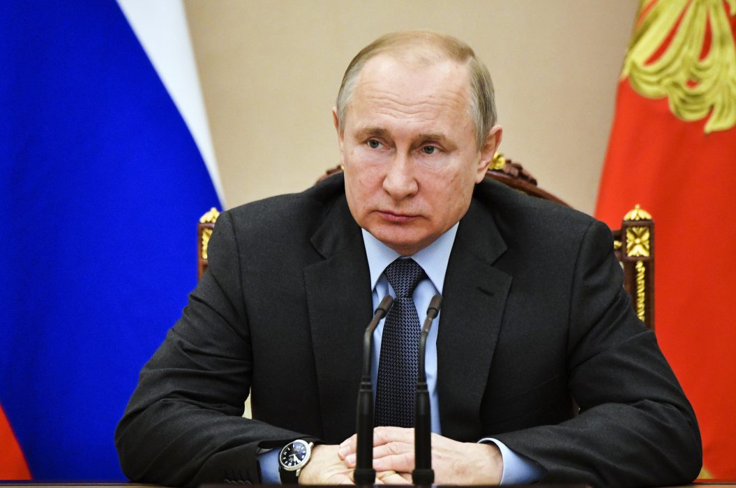 Rysslands president Vladimir Putin.