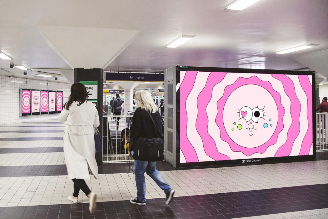 ”The Emotional art gallery”består av sex nya originalverk skapade för att balansera negativa känslor.