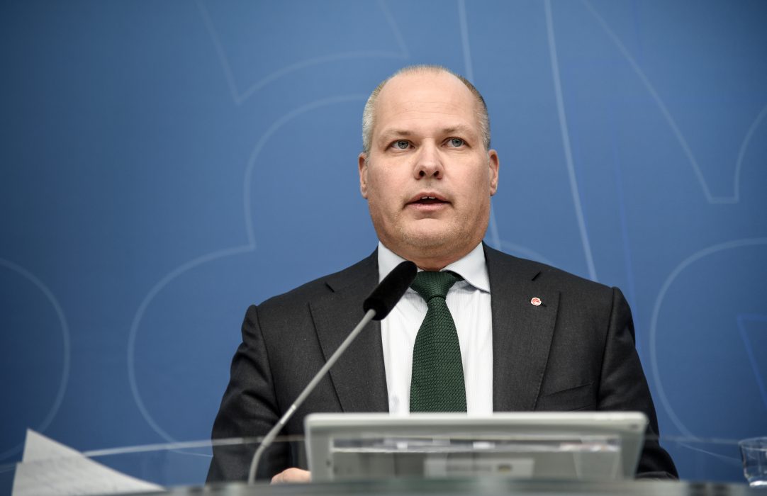 Susanna Pettersson Öste/TT | Justitieminister Morgan Johansson (S) har KU-anmälts för regeringens hantering av frågan om nya EU-regler om upphovsrätt på nätet.