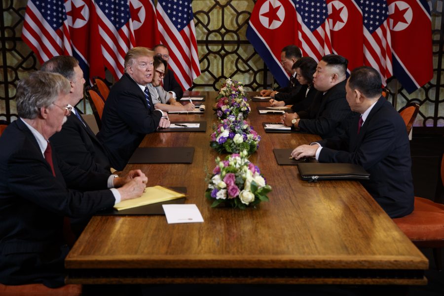 USA:s Donald Trump och Nordkoreas Kim Jong-Un möts i Nordkorea.