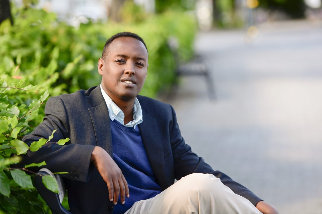 Maja Suslin/TT | Ahmed Abdirahman, grundaren av The Global Village som arrangerar Järvaveckan.