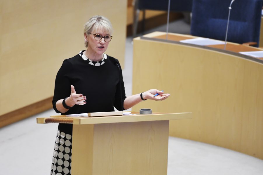 Naina Helen Jåma/TT | Utrikesminister Margot Wallström (S).