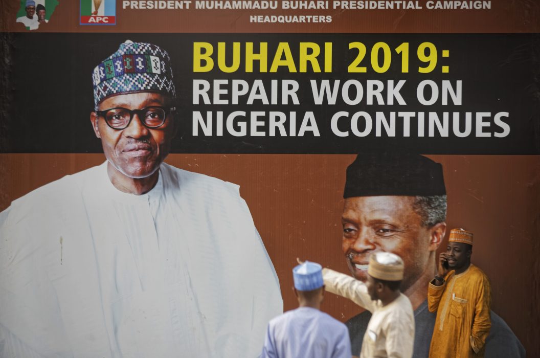14 personer uppges ha omkommit i samband med ett valmöte med sittande presidenten Muhammadu Buhari i Nigeria.