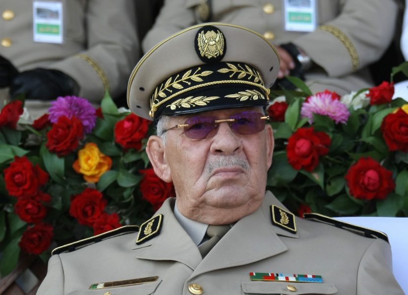 Ahmed Gaid Salah tycks ha tappat tålamodet med proteströrelsen i Algeriet.