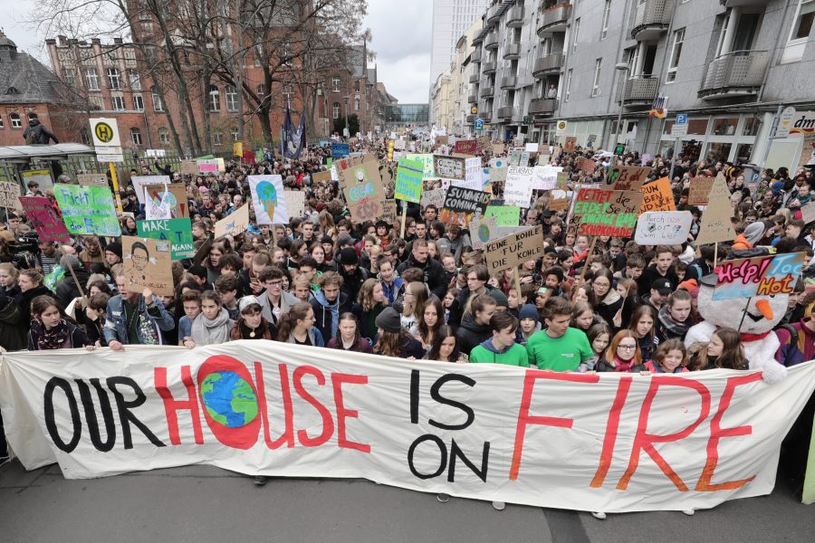 Friday For Future-demonstration i Berlin 29 mars.