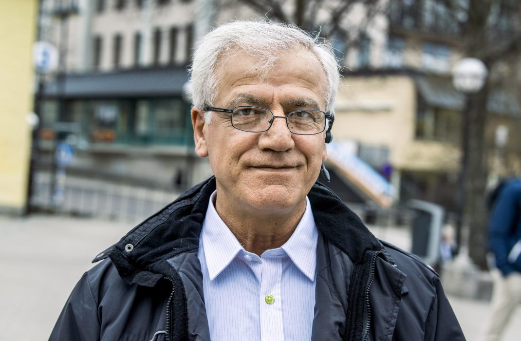 Besim Bozan, 56 år, tycker att migrationsfrågan är viktigast i EU-valet.