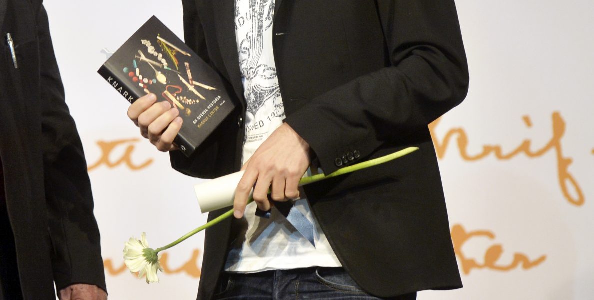 Magnus Linton nominerades till Augustpriset för sin bok Knark – en svensk historia.