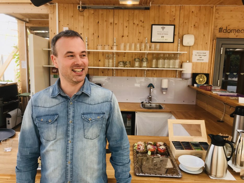 David Bryngelsson är VD på företaget Carboncloud som vill göra det enklare för konsumenter att välja klimatsmart mat.