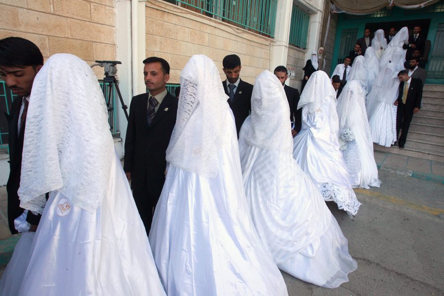 Massbröllop i Amman, 2007.
