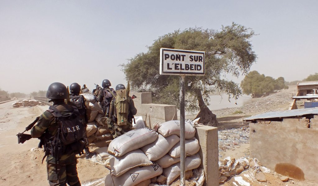 Soldater i Kamerun i insatser mot Boko Haram.