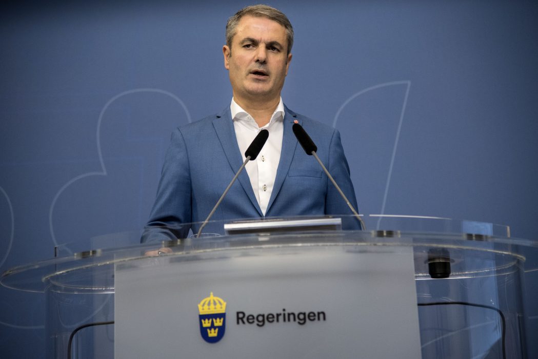 Näringsminister Ibrahim Baylan (S) Arkivbild.