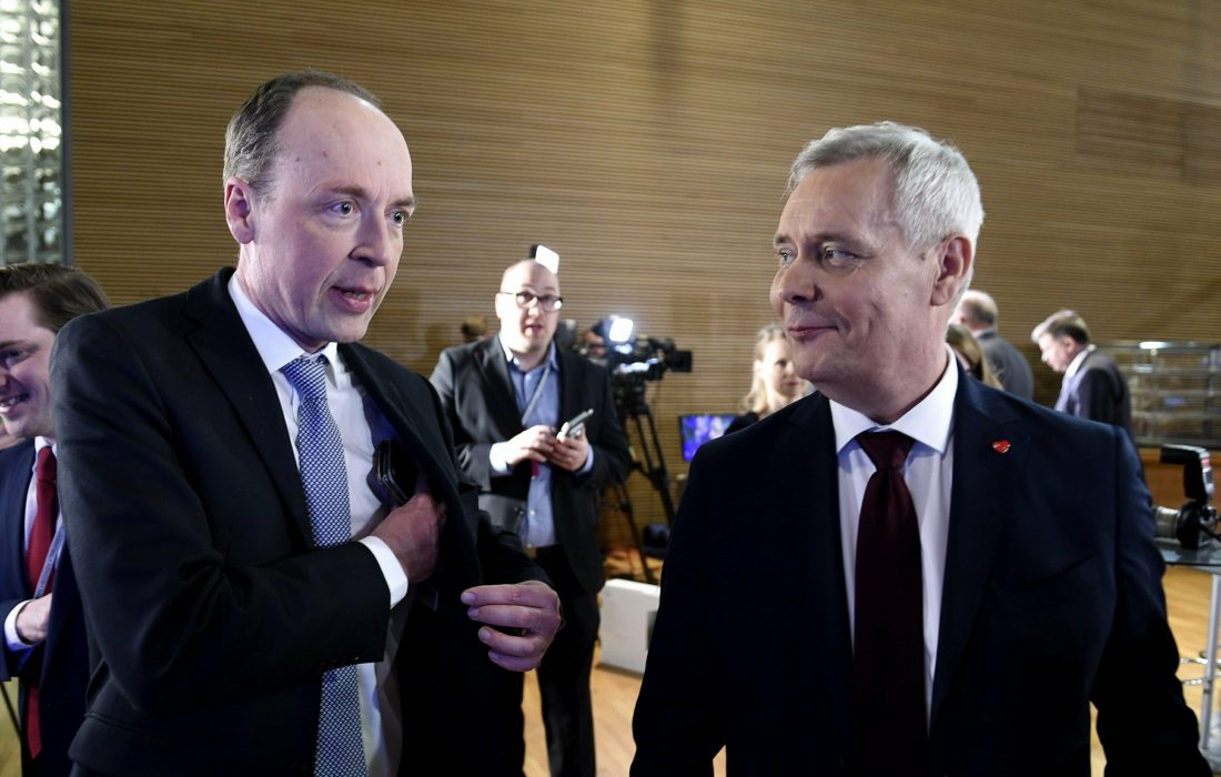 En allians mellan Jussi Halla-aho (t.