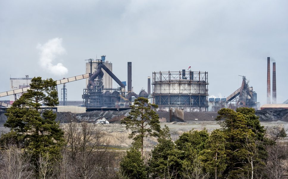 Foto: Marcus Ericsson/TT | Oxelösunds järnverk är en del av stålkoncernen SSAB.