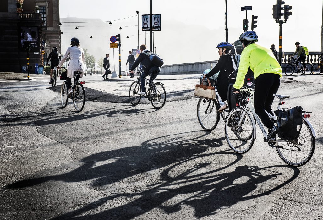 I en ny interaktiv karta kan man se restid med cykel mellan olika områden i länet.