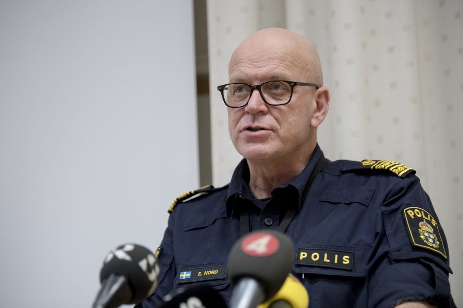 Erik Nord, polischef i Storgöteborg, hoppas inte att vinter-OS kommer till Sverige.