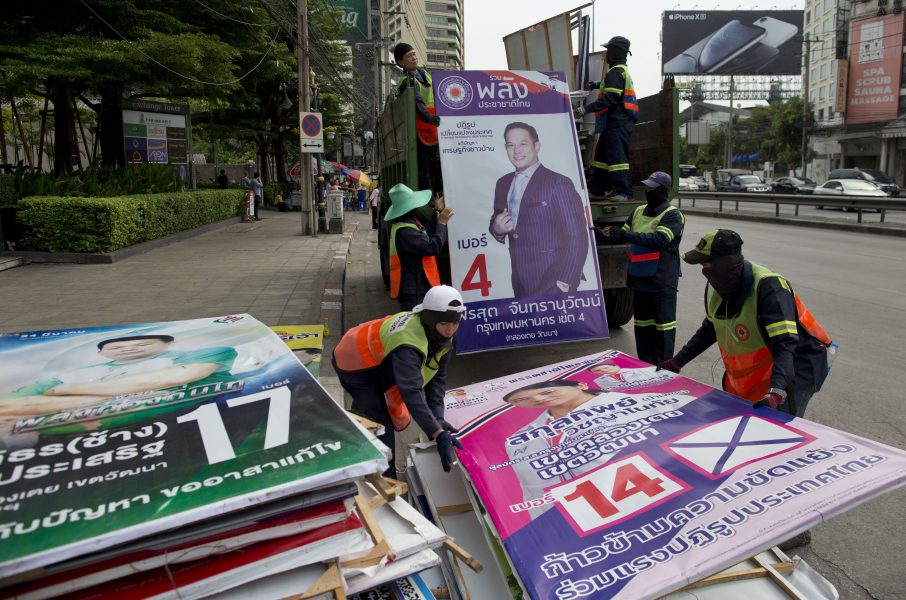 Det slutligtiga valresultatet i Thailand presenteras den 9 maj.
