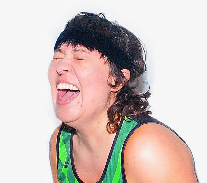 Gemenskapen är något av det bästa med roller derby enligt Moco Miranda, eller Awkan som hon kallar sig i derby-sammanhang.