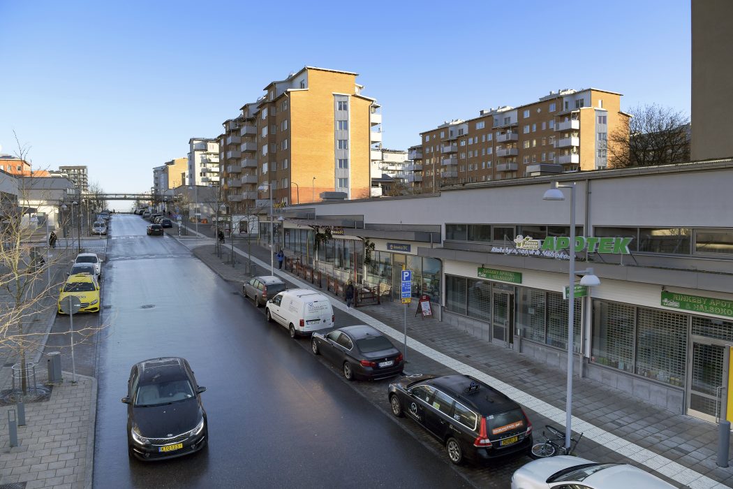 Rinkeby i Stockholm, ett särskilt utsatt område där polisen lägger extra resurser.