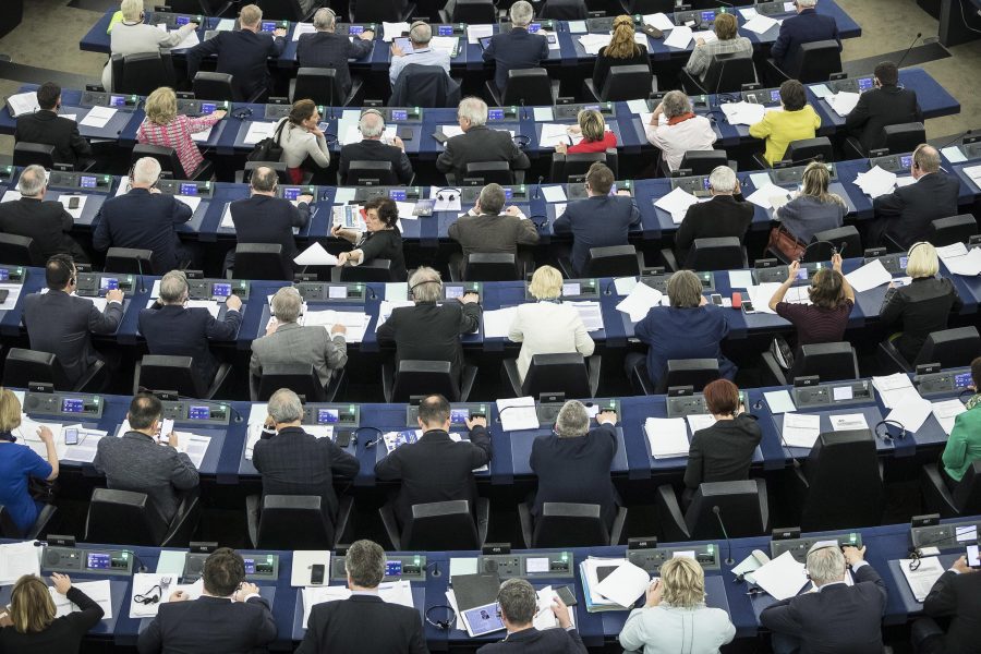 Andelen kvinnliga ledamöter i EU-parlamentet hamnade efter förra valet på 36,4 procent.