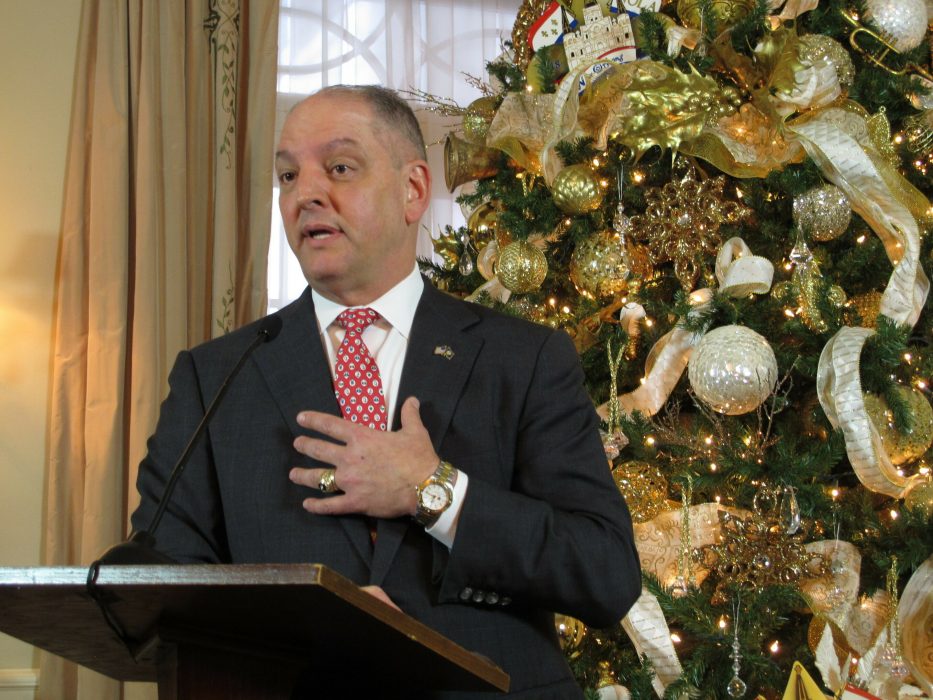 Louisianas guvernör John Bel Edwards väntas skriva under den nya lagen.