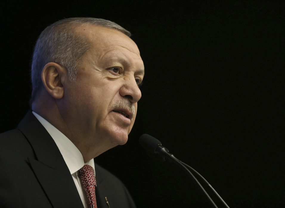 Turkiets president Recep Tayyip Erdogan.