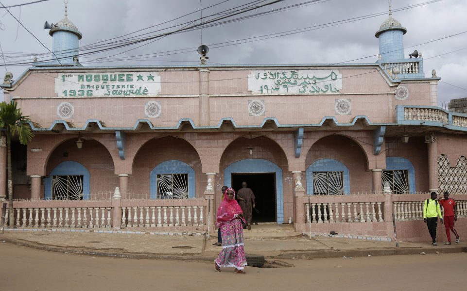 En moské i Briqueterie i Kameruns huvudstad Yaoundé.