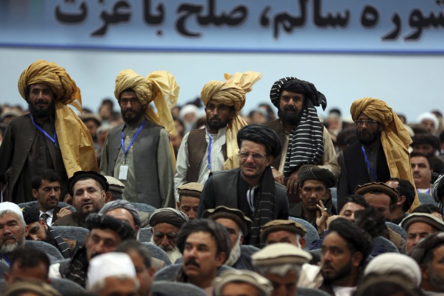Afghanska delegater samlades i förra månaden för att diskutera framtida fredssamtal med talibanrörelsen.