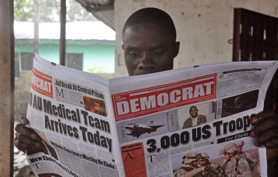 Pressfriheten är under hot i Liberia.