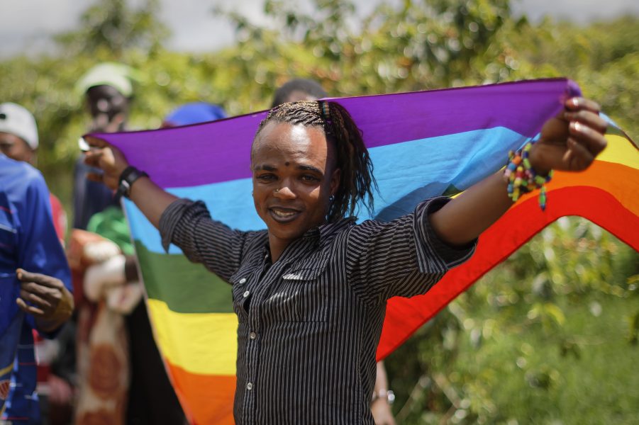  HBTQ-aktivist i Nairobi, Kenya.